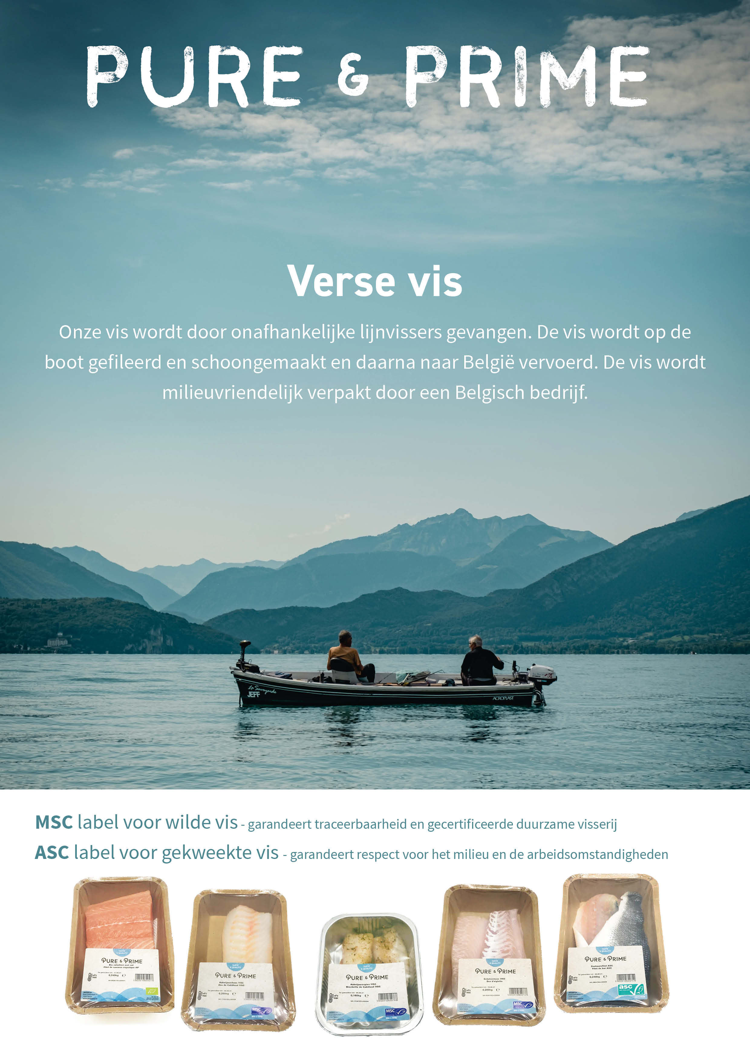 Pure & Prime Poster poisson informatif NL
